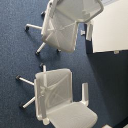 Pair Of Allsteel Conference Chairs