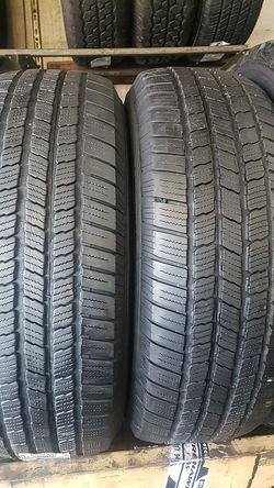 Two matching Michelin tires for sale 245/75/16