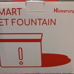 Homerunpet Wireless Smart Pet Fountain And 3 Replacement Filters 