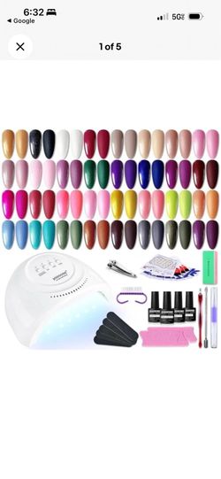 JODSONE GEL NAIL POLISH START SET 36-PIECE MULTI-COLOR GEL NAIL POLISH