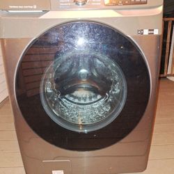 Samsung High-Speed Efficiency Front Loading Washer Dryer Listed Separately 