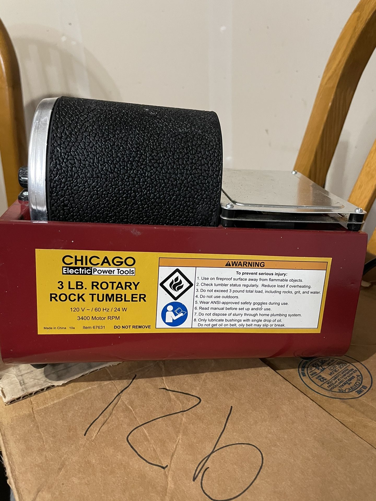 Chicago Lb Rotary Rock Tumbler Manual edu.svet.gob.gt