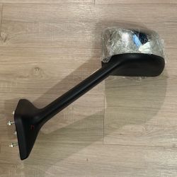 Driver Left Side Chrome Hood Mirror for International LT LT(contact info removed)-2024