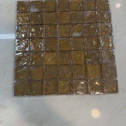 Full Pallet Tempered Glass Mosaic - desert sun