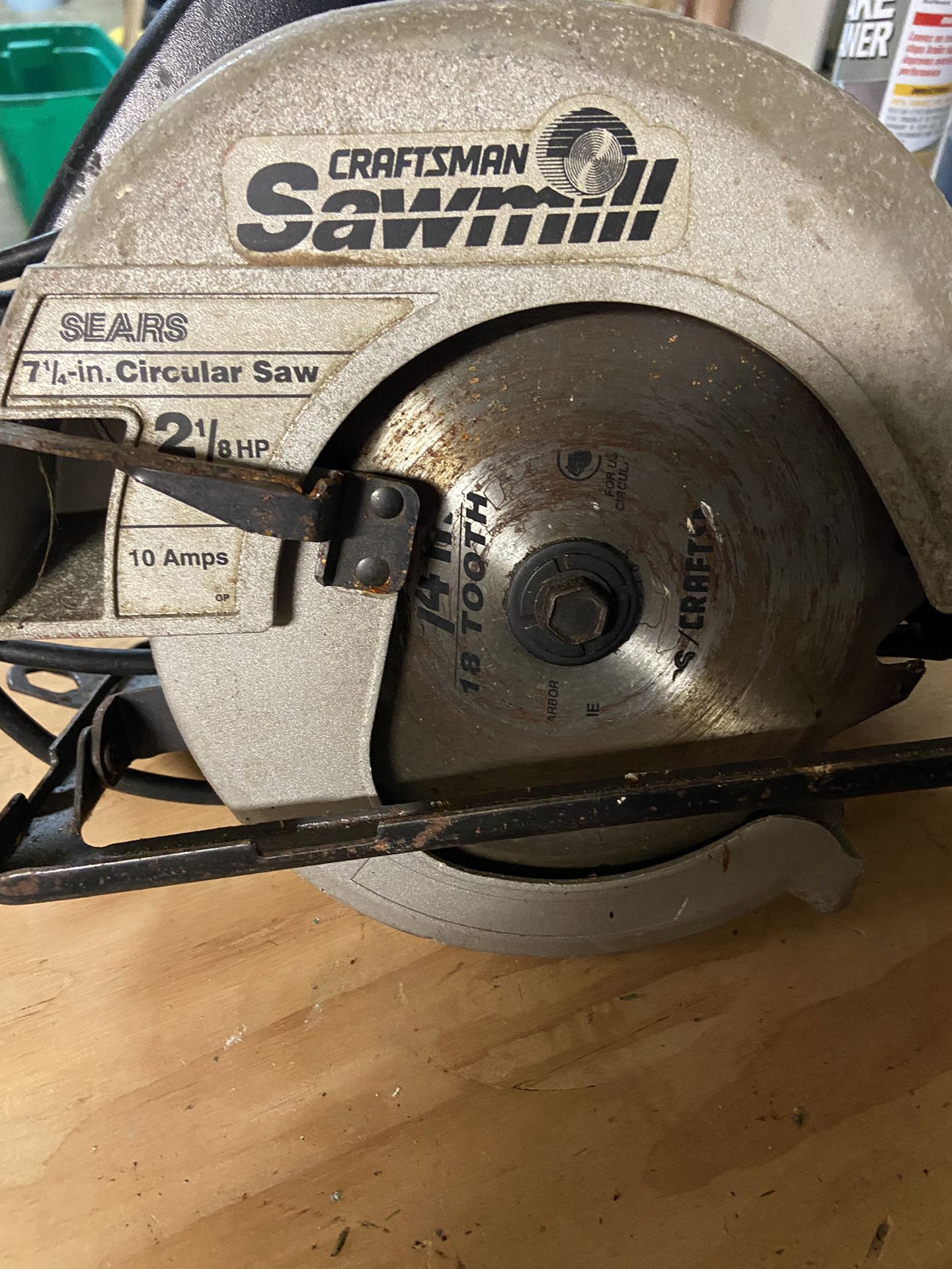 Sears craftsman 7 1/4” Circular Saw