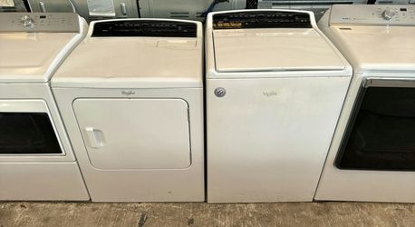 Whirlpool Basic Washer Dryer Set (Top Load Washer & Dryer Set) - Energy Efficient Quiet Operation