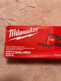 Milwaukee cordless- multi tool