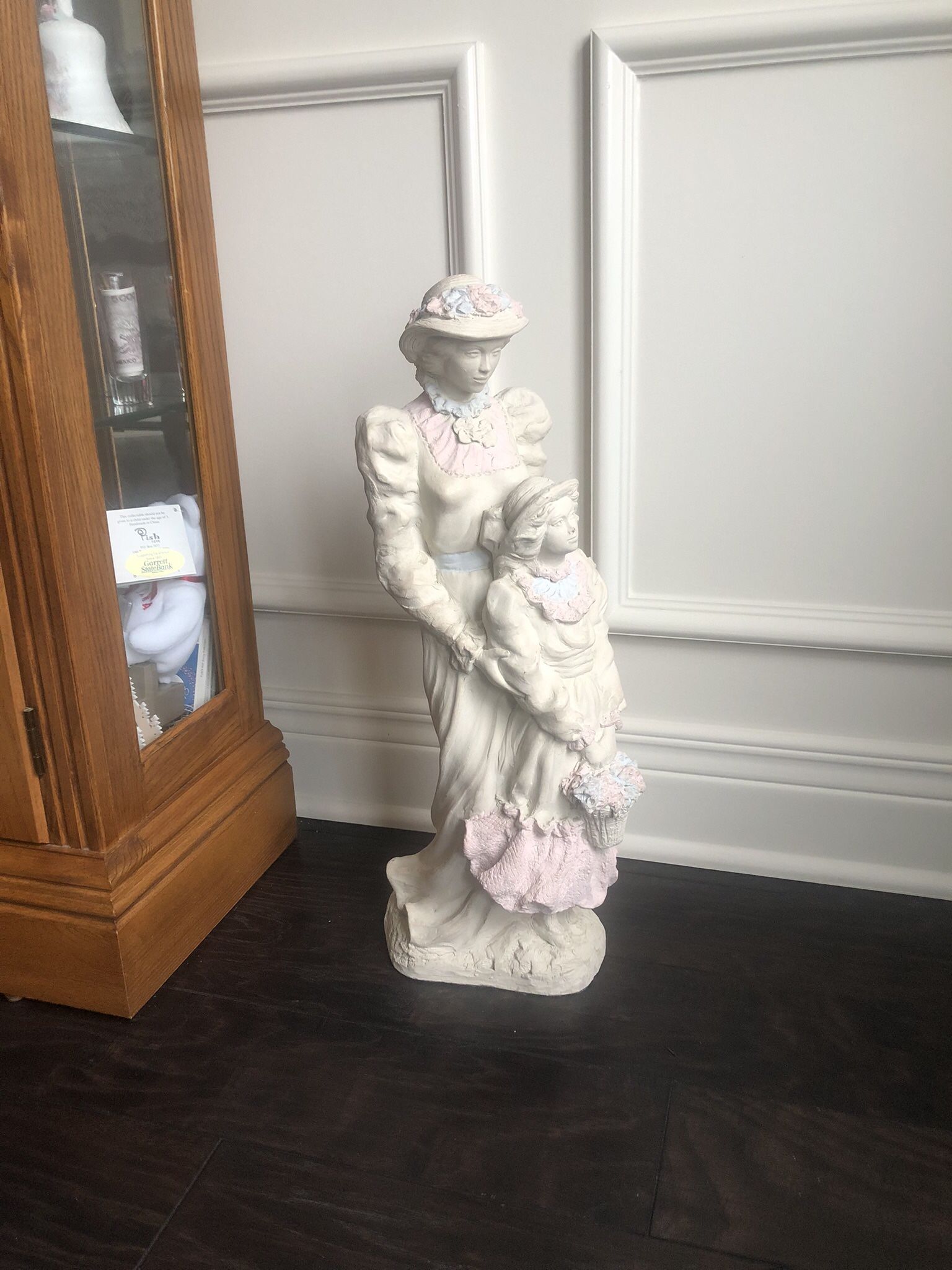 1988 Austin productions sculpture By Alice Heath Victorian “Women & Girl”