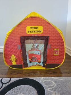 Fire station pop up tent