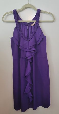 A Beautiful Purple Dress By Rebecca Taylor 