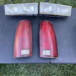 GMC/Chevy 97 Head Lights And Taillights 