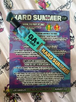 HARD SUMMER GA+ TICKET