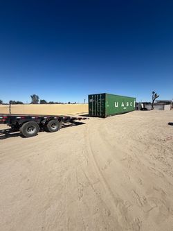 Storage shipping containers