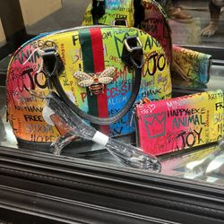 GG Style Purse And Wallet Set