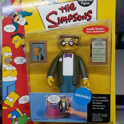The Simpsons "Smithers" WORLD OF SPRINGFIELD - Series 2 Interactive Figure (Playmates)