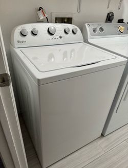 Washer and dryer