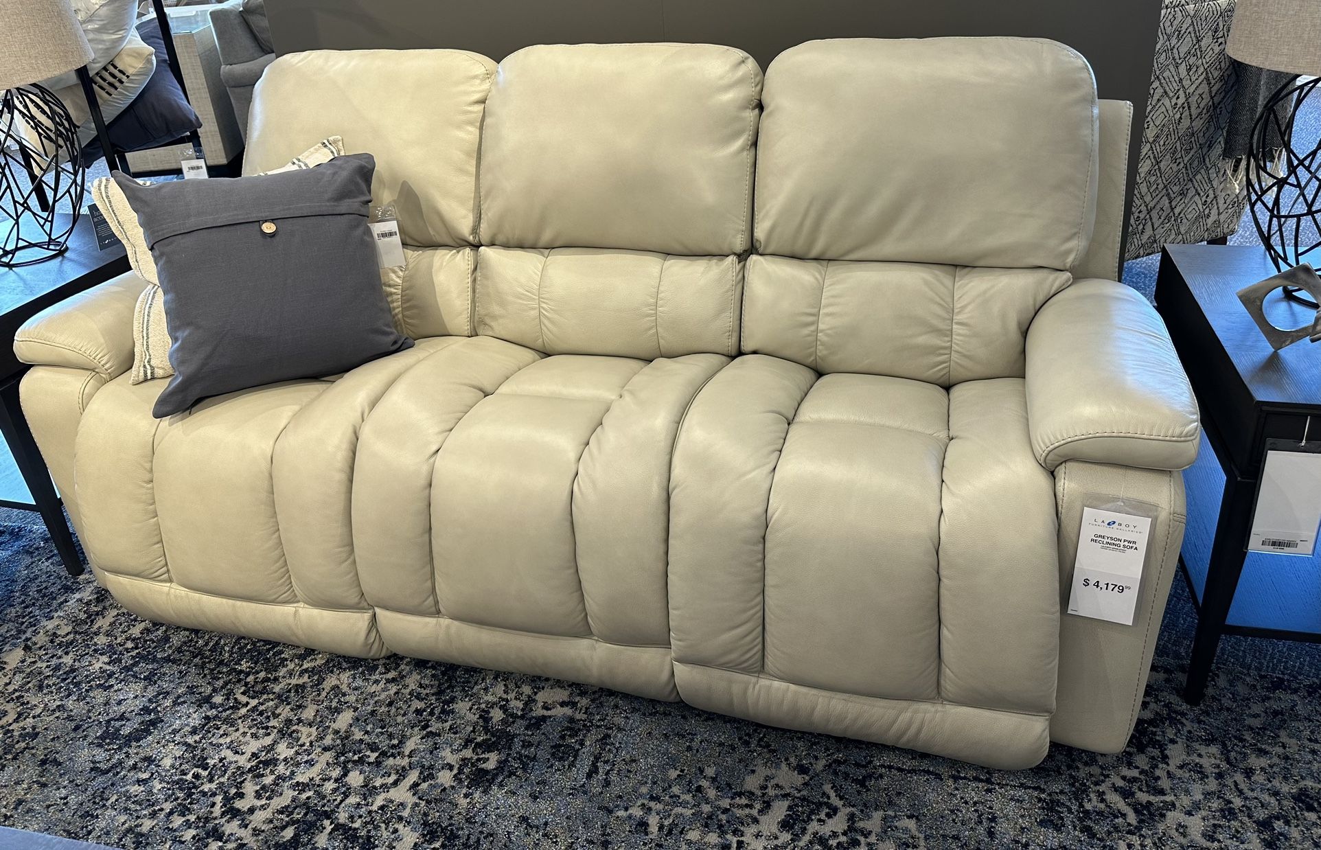 Grayson, Couch,Reclining Sofa With Bucket Seats, Made By LaZBoy for