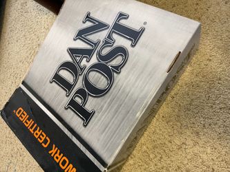 Dan Post Work Certified Boots in Box