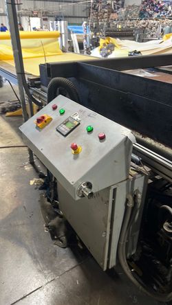 Sublimation flatbed machine