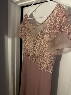 Pink Long Dress XL