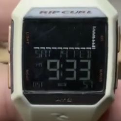 Rip Curl Rifles Tide Ocean Surfer Digital Watch 