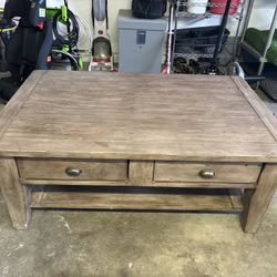 Coffee Table + Side Table