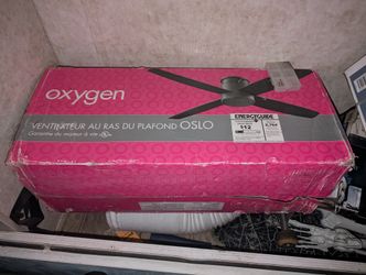Oxygen Oslo Ceiling Fan Brand New In Box