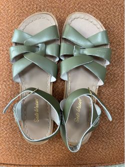 Salt Water Sandals Olive Green