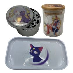 Sailor Moon Anime Rolling Tray Set 