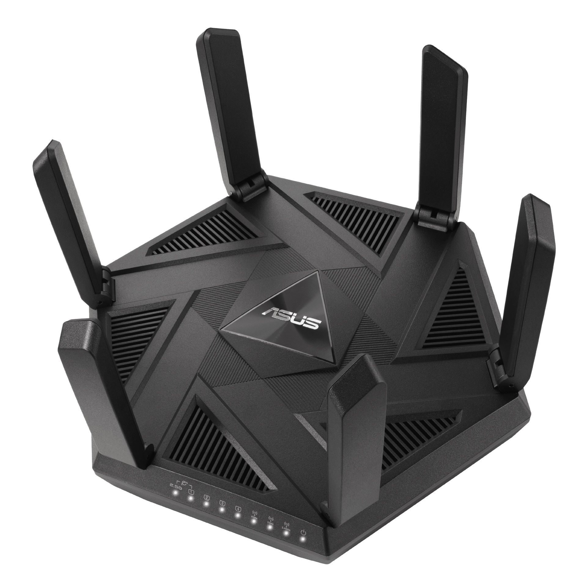 ASUS RT-AXE7800 Tri-band WiFi 6E Extendable Router, 6GHz Band, 2.5G Port