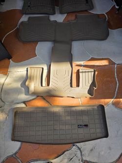 WeatherTech Tan Floor Mats Full Set