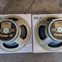 Celestion Vintage 30's, 8 Ohm.......Pair