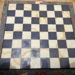 Vintage Civil War Chess Board 