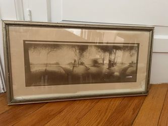 Framed Panoramic Pinhole Photography Print