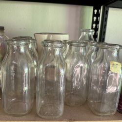 Antique Milk Bottles 