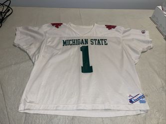 1988 Rose Bowl Andre Rison Michigan State Spartans Champion Jersey Men Xl White