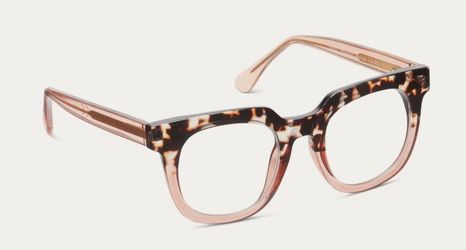 Gray Tortoise/Pink showbiz progressive reading glasses +2.25