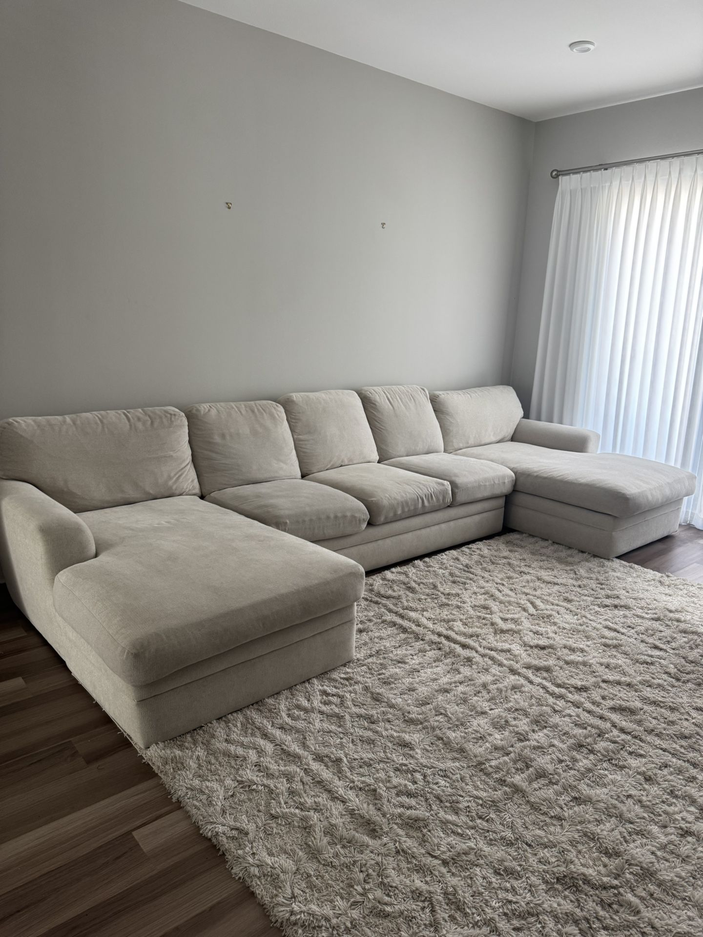 Prestige Oversized Sectional Couch Set - Retail $2600