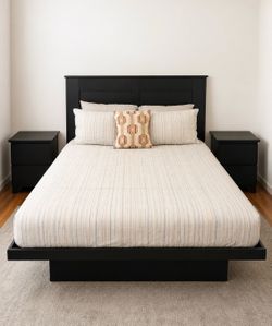 Solid Pine Queen Bedroom Set – Gothic Furniture (NYC) – Handcrafted Solid Wood