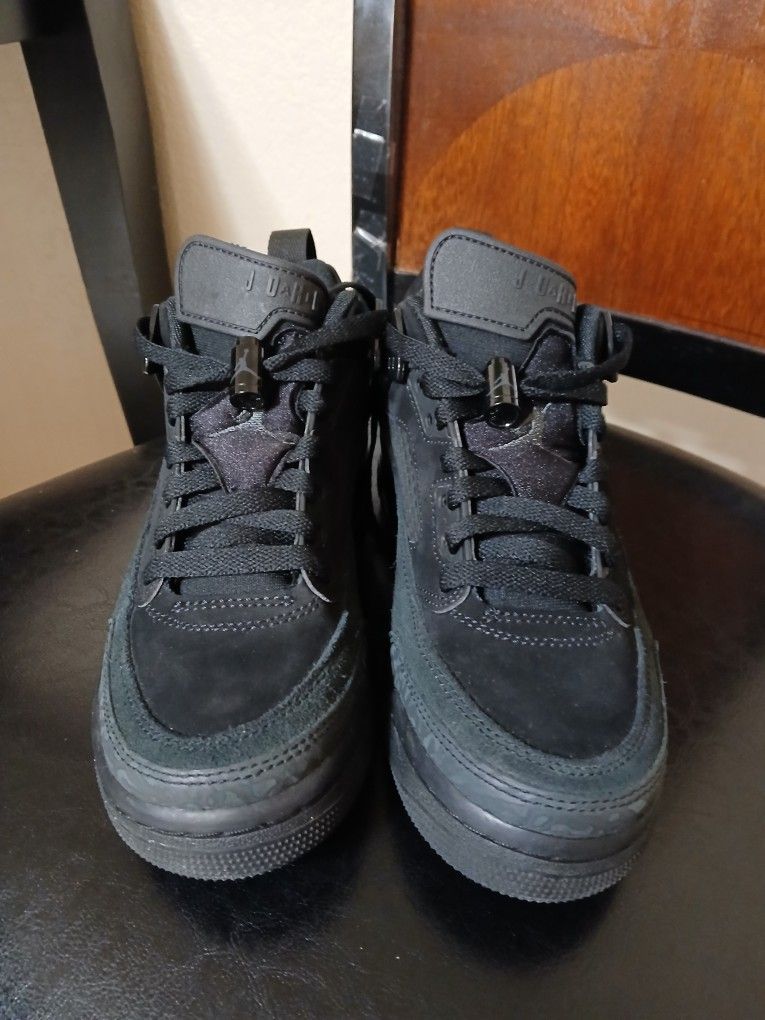 All Black Jordan's