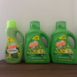 Gain laundry detergent bundle