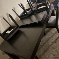 Table Set With Chairs  OBO
