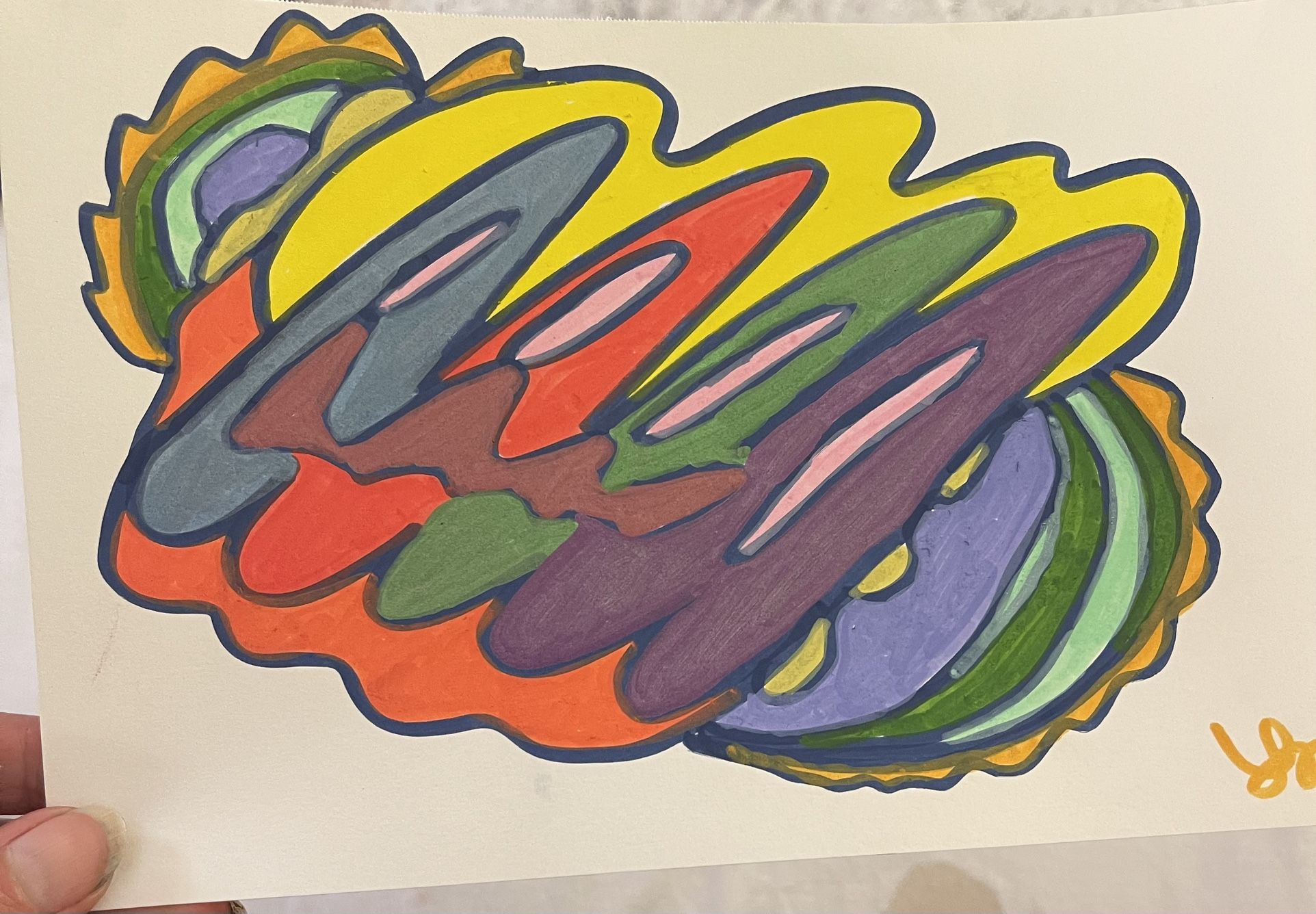 Unreal Abstract Painting New