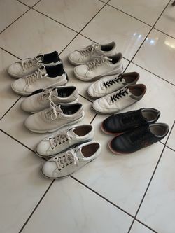 6 Pairs Of Golf Shoes Size 11 