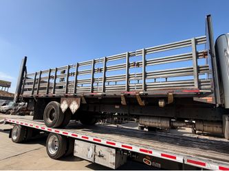 26 foot flat bed with stakes