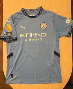 Manchester City 2024/25 Home Jersey - De Bruyne #17 (Size XL - Player Version)