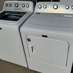 Maytag bravos washer and  Maytag bravos dryer electriccommercial technology  extra large load capacity working perfectly extra for delivery same day d