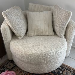 Chandler Swivel Chair Rooms To Go (BEST OFFER)
