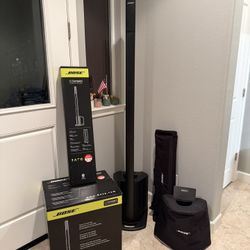 Bose L1 Compact PA Line Array Speaker – Mint – Box + Carrying Cases