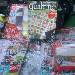 Pick Up This Morning Sewing magazines new sealed  one open